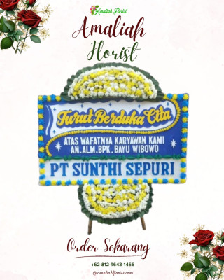 Papan Bunga Duka di Segala Anyar